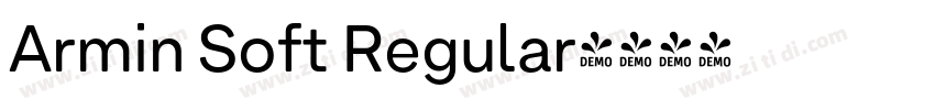 Armin Soft Regular字体转换